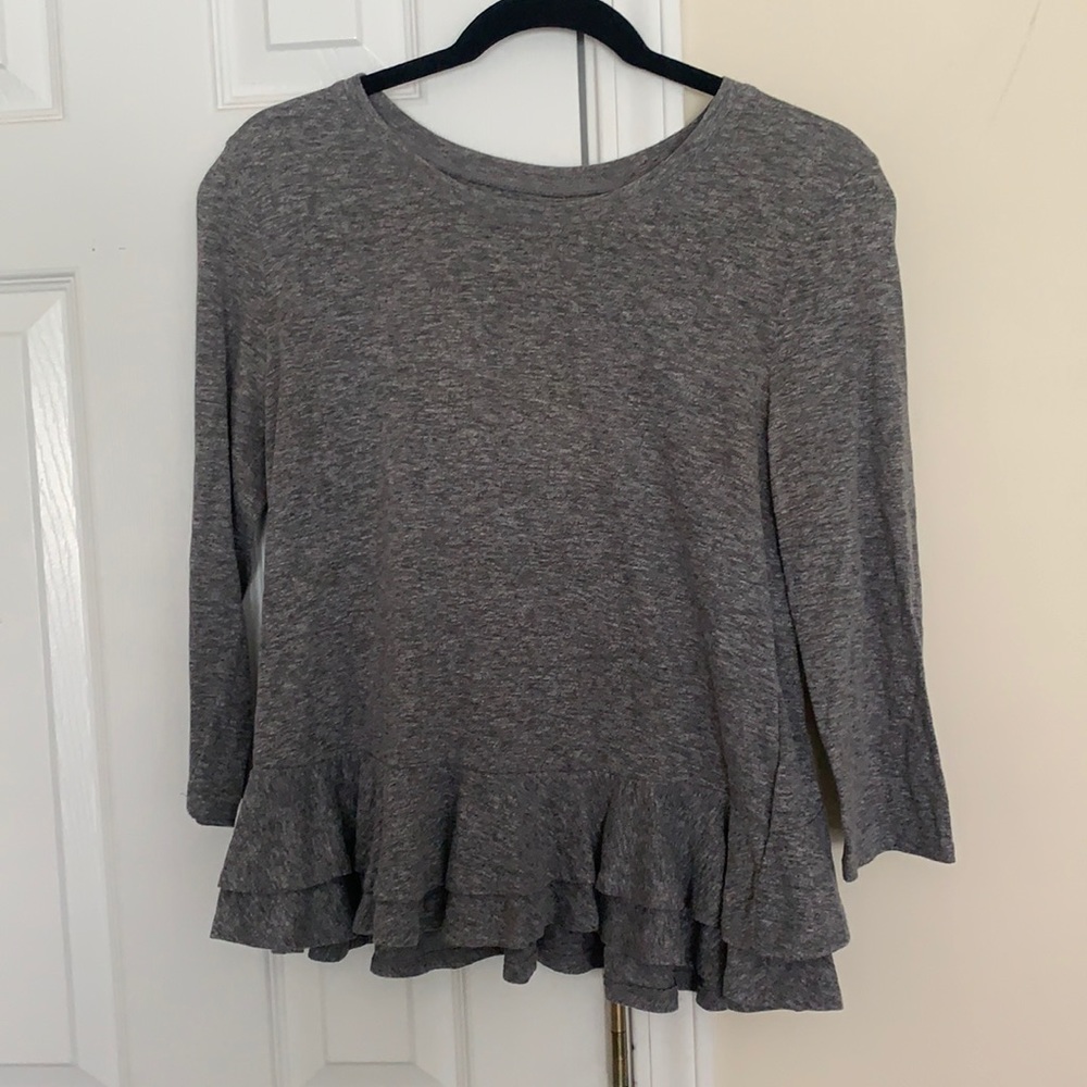 Grey 3/4 Length Shirt